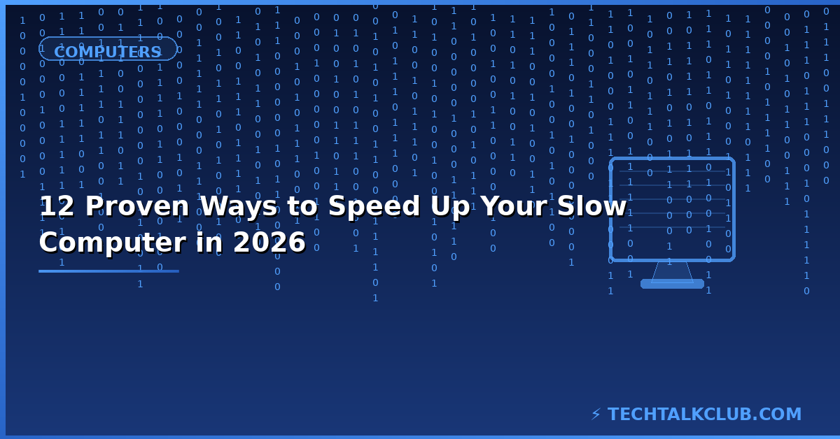 12 proven ways to speed up a slow computer 2026 – Windows Mac tips SSD RAM upgrade