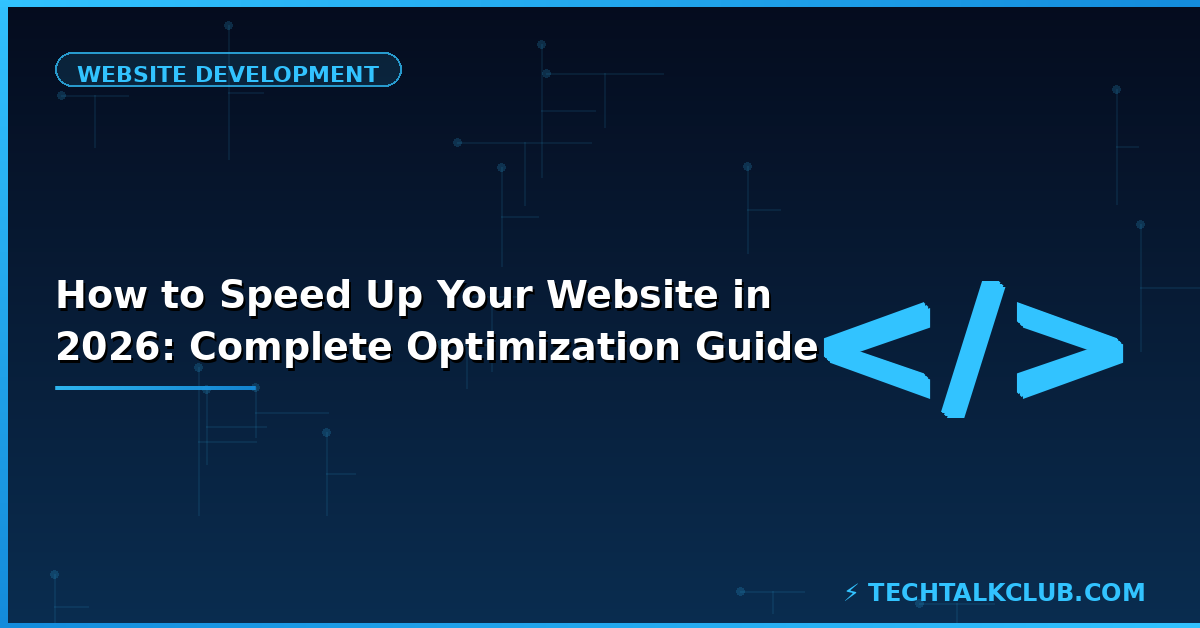 How to speed up your website 2026 – caching CDN image compression Core Web Vitals WP Rocket