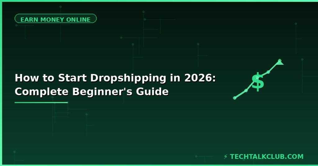 How to start dropshipping 2026 – Shopify Aliexpress product research TikTok marketing guide
