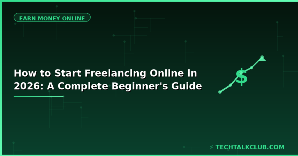 How to start freelancing online 2026 – Upwork Fiverr in-demand skills rates portfolio tips