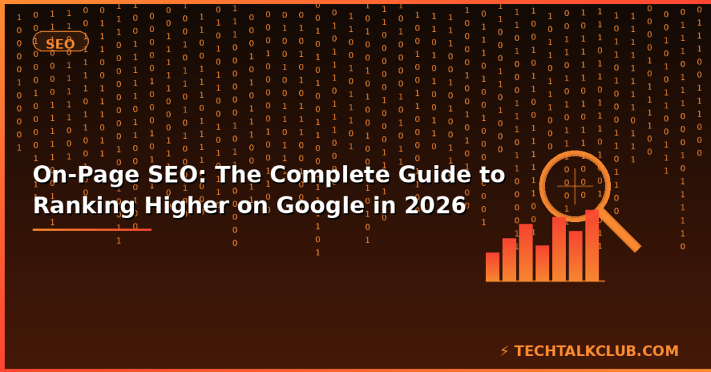 On-page SEO guide 2026 – title tags meta descriptions keyword placement Core Web Vitals schema