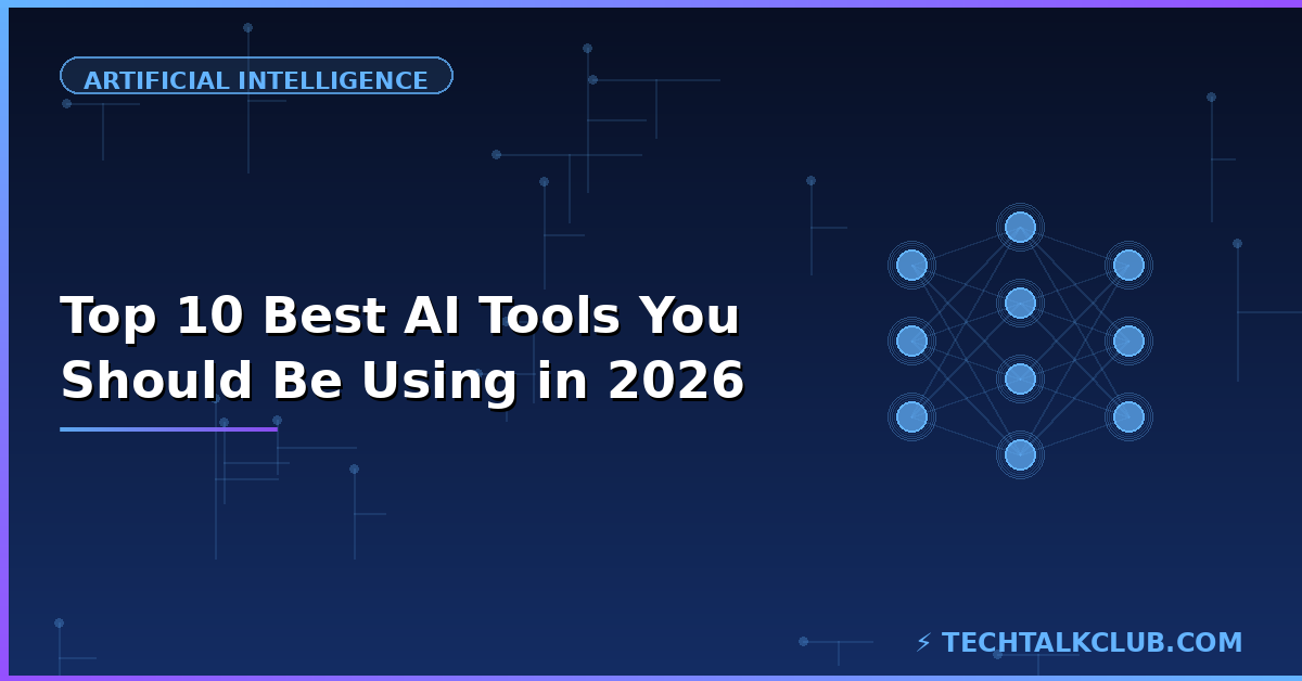 Top 10 best AI tools 2026 – ChatGPT Claude Midjourney and more