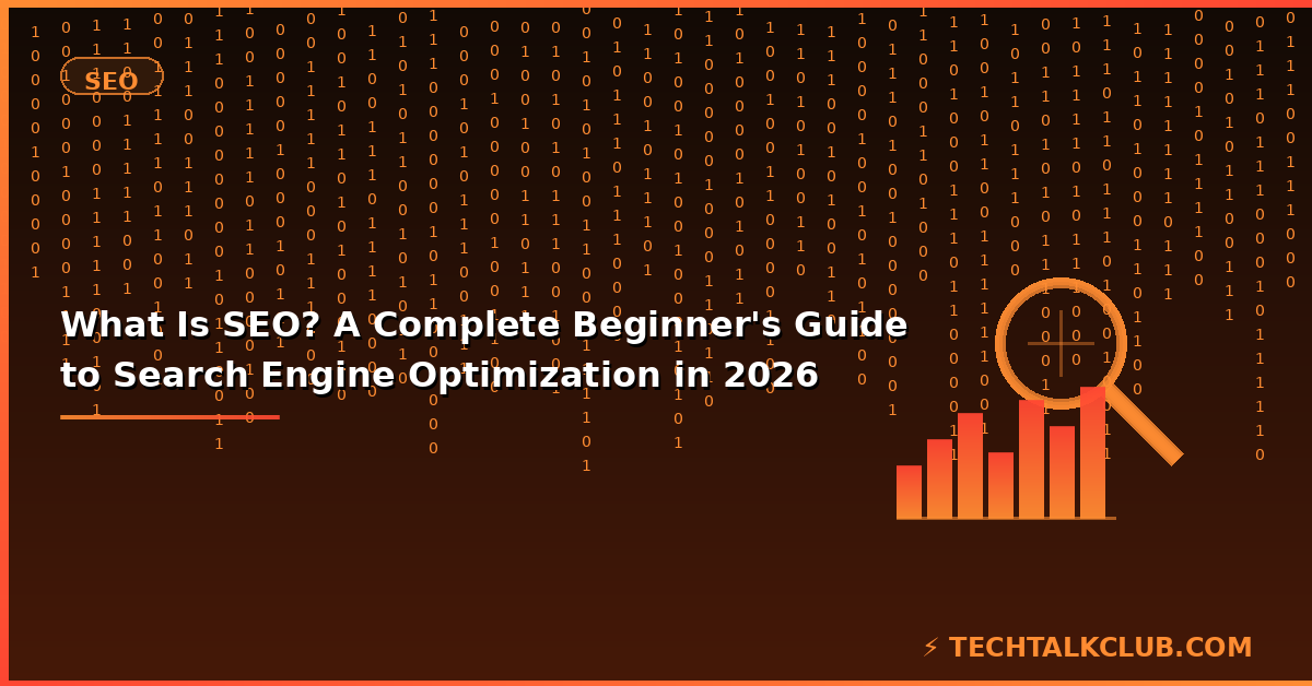What is SEO 2026 – search engine optimisation beginner guide Google ranking technical on-page off-page